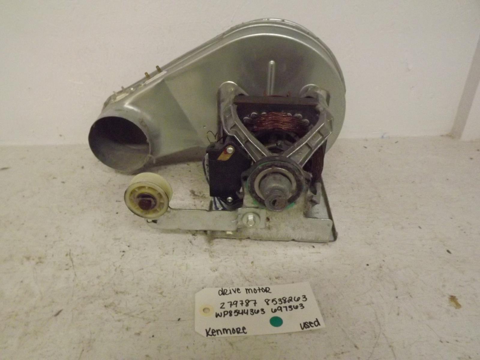Kenmore Dryer 279787 8538263 WP8544363 697363 Drive Motor Used Kenmore Dryer 279787 8538263 WP8544363 697363 Drive Motor Used